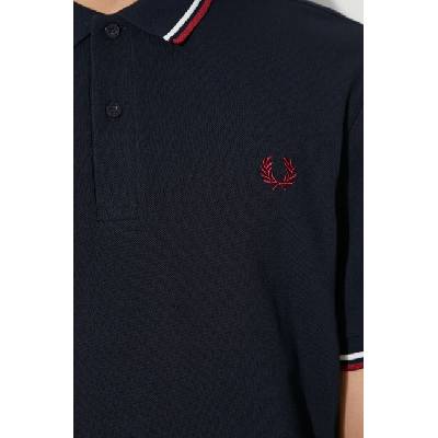 Fred Perry Памучна тениска с яка Fred Perry (M3600.T55)