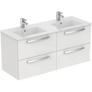 Ideal Standard Tempo 120 см стенен шкаф за монтаж в бяло, лъскаво бяло (E0539WG)