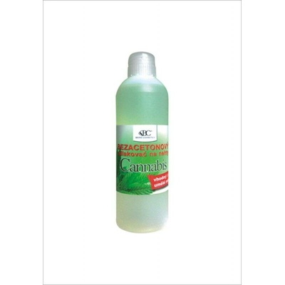 Bione Cosmetics Cannabis bezacetonový odlakovač na nehty 200 ml