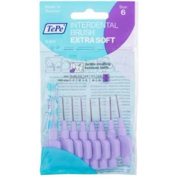 TePe Extra Soft 1, 1 mm много фини междузъбни четки с диаметър 1, 1 мм 8 бр