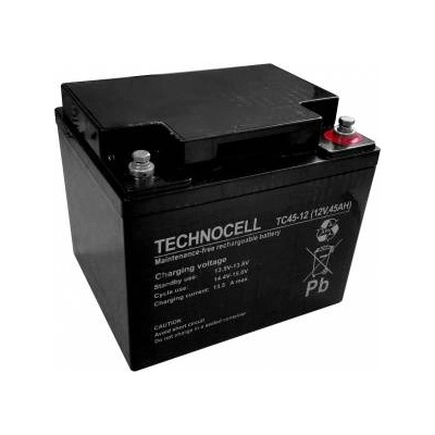 Technocell TC Series 12V 45Ah AGM Battery