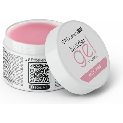 Cosmetics Zone vynikající Pro Builder gel Economic milk pink 50g