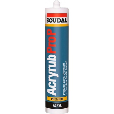 Soudal Acryrub 280 ml bílá