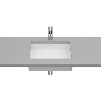 Roca Умивалник за монтаж под плот, Inspira Square, 495 x 390mm, бял мат (A327536620)