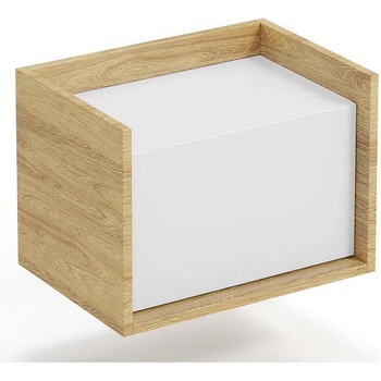 Image 1 of Halmar Нисък Стенен Шкаф BM-Mobius 1D, бял