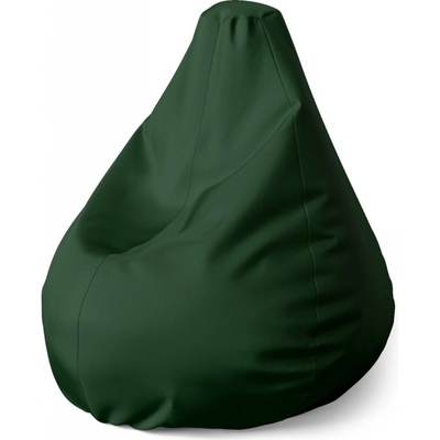 Sablio sedací vak Pear lesní zelená 140 x 100 x 25 cm