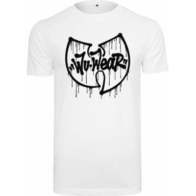 Wu Tang Clan tričko Dripping Logo White