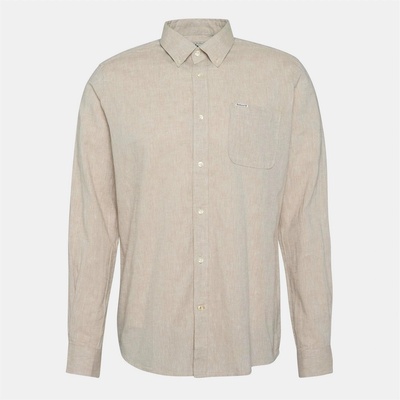 Barbour Nelson Tailored Shirt - Stone ST51