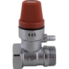 Pojistný ventil k bojleru 1/2" 6 bar