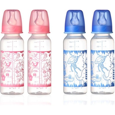 Tommee Tippee fľaša 2 ks 250ml 3m+ Basic