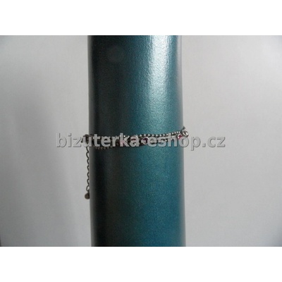Bizuterka-eshop.cz stříbrná patina fialové kamínky BZ-04177