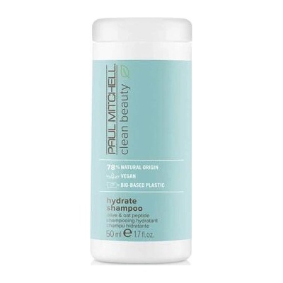 Paul Mitchell Clean Beauty Hydrate Vegan шампоан за суха коса 50 ml