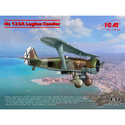 ICM Henschel Hs 123A Legion Condor 1:32