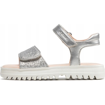 Geox detské sandále strieborné