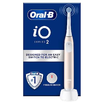 Oral-B - el. Zubná kefka Series iO 2 Calm Pink Elektrické zubné kefky 1 pieces unisex