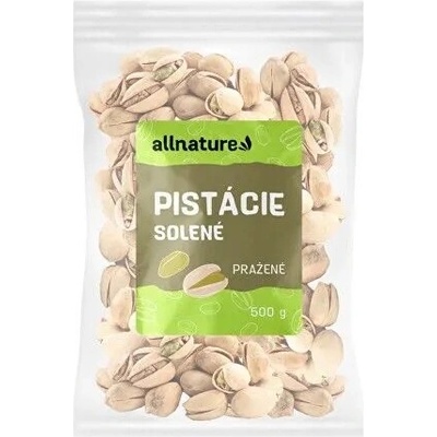 Allnature Pistácie v škrupine 500 g