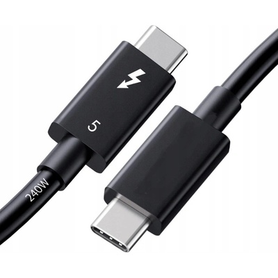 OWC OWCCBLTB4C0.8M Thunderbolt 4 - 40 Gbit TB4 / TB3, 0,8m, černý – Hledejceny.cz