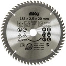 MAGG Pilový kotouč na dřevo 185x2,5x20-Z60 střídavě šikmé