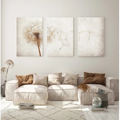 Divio Třídílný obraz na plátně, vzor 20435 Velikost: 60x120 cm