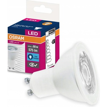 Osram VALUE PAR 16 80 36° 6.9 W/6500K GU10 studená biela