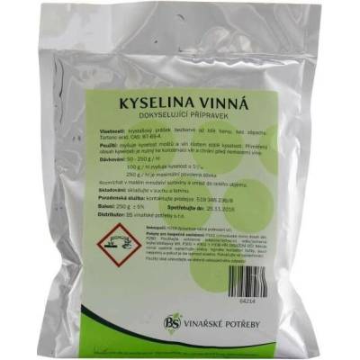 Kyselina vínna (250g)