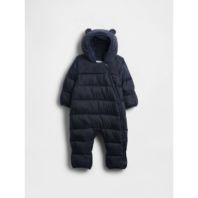 GAP Baby zateplená kombinéza Lightweight Tmavě modrá – Zboží Dáma