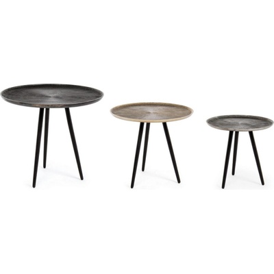 Bizzotto КОМПЛЕКТ 3 КРЪГЛИ ХОЛНИ МАСИ tahir x17 (0746446)