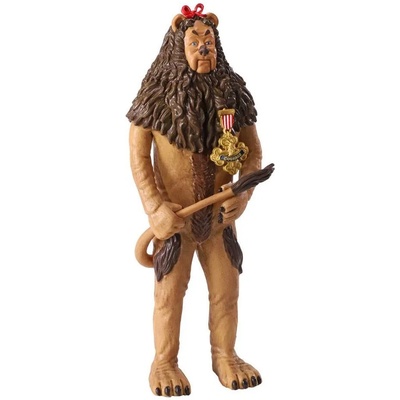 The Noble Collection Екшън фигура The Noble Collection Movies: The Wizard of Oz - Cowardly Lion (Bendyfigs), 19 cm (NN3041)