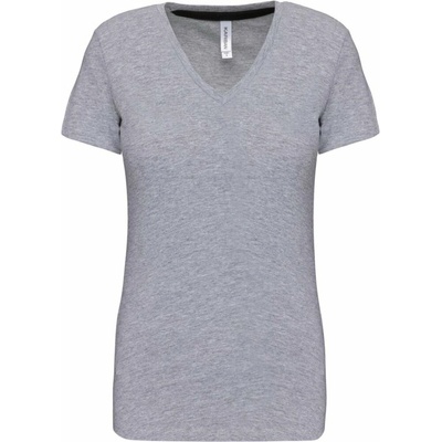 Kariban V-neck K381 1TE-K381 Oxford Grey