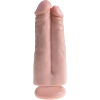 Image 1 of Pipedream Двучленна лепяща се отливка "king cock tcoh" 18 см