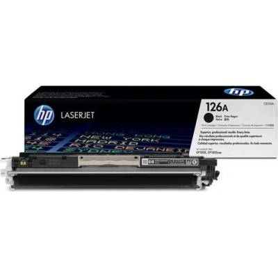 HP HP лазерна тонер касета CE310A 126A - черна, оригинална, за принтери LaserJet Pro CP1025/M175/M275