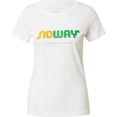 Einstein & newton Тениска 'No Way' бяло, размер S