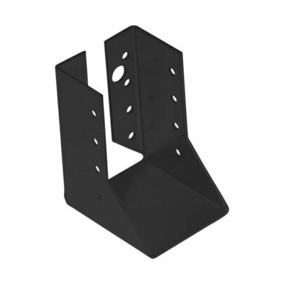Domax trámová papuča uzavretá WBZ 52 C čierna - 48 × 96 × 75 × 2 mm 6 ks