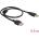 Delock Удължителен кабел Delock USB2.0 A-Tip. щепсел с конектори A-Tip, 0, 5 м