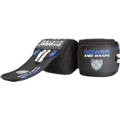 Power System Power Knee Wraps / Бинтове за пристягане на колена Син