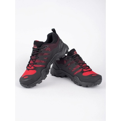 Vico Black and red women's trekking boots šedá