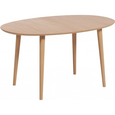 Kave Home Dubový rozkládací jídelní stůl Oqui 140/220 x 90 cm