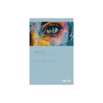 Eurocom Пад за маркер Creative Art А4 110г 36 листа