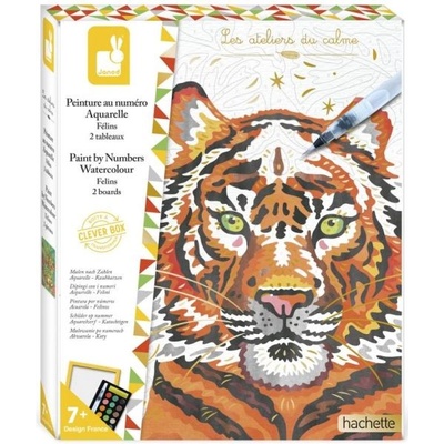 Janod Atelier Комплект Maxi Рисуване по номера Хищници от 7 години