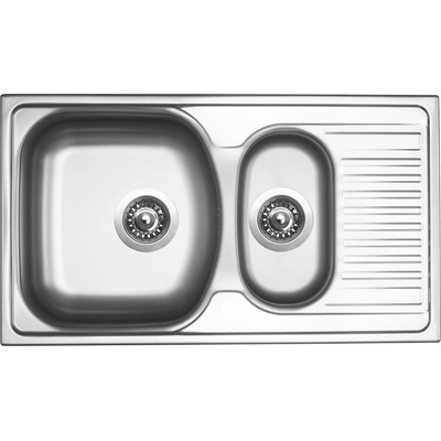 Sinks STSTWM78044016V TWIN 780.1 V 0,6mm matný