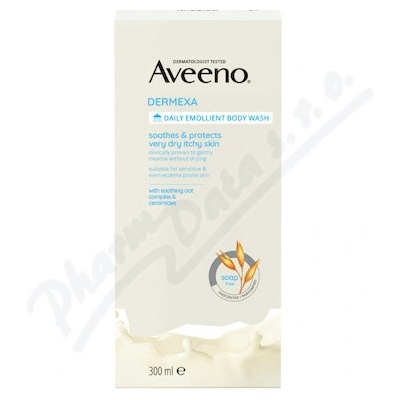 Aveeno Dermexa Daily Emollient Body Wash upokojujúci sprchový gél 300 ml