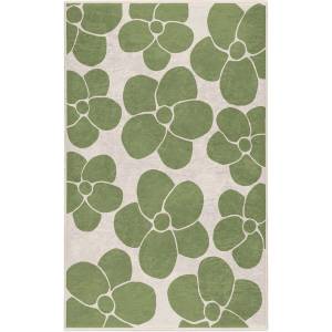 Mila Home Зелен килим подходящ за пране 120x180 cm Green Meadow - Mila Home (HKG-MMN-Colorful-006-120x180)