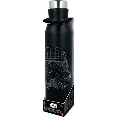 Termo fľaša Epee Merch Star Wars z nerezovej ocele čierna 580 ml
