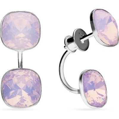 Spark Swarovski Elements tvaru čtverce Netta KF447010RW Rose Water Opal