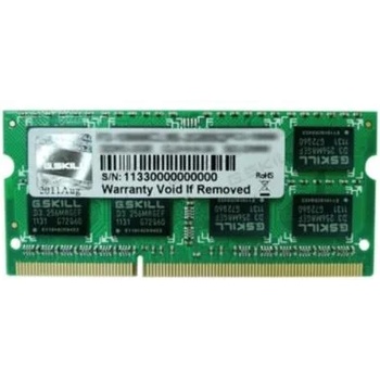 G.SKILL 4GB DDR3 1600Mhz F3-12800CL11S-4GBSQ