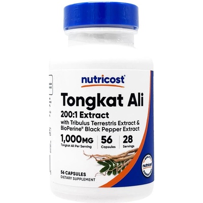 Nutricost Tongkat Ali 1,000 mg Vegan 60 kapslí