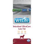 Vet Life Canine Intestinal Ultracare Low Fat за кучета с екзокринна недостатъчност и свързаните с тях храносмилателни разстройства 10kg