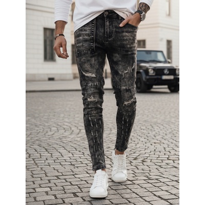 Dstreet džínsy UX4146 čierna