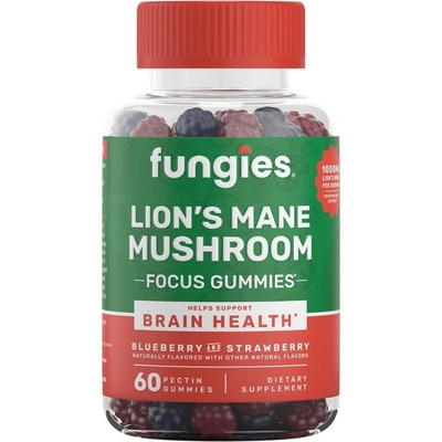 Fungies Lion’s Mane Mushroom Focus Gummies 60 ks