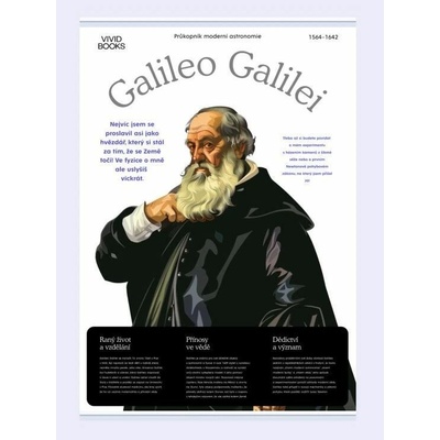Plátěný obraz Galileo Galilei 1000 × 1400 mm